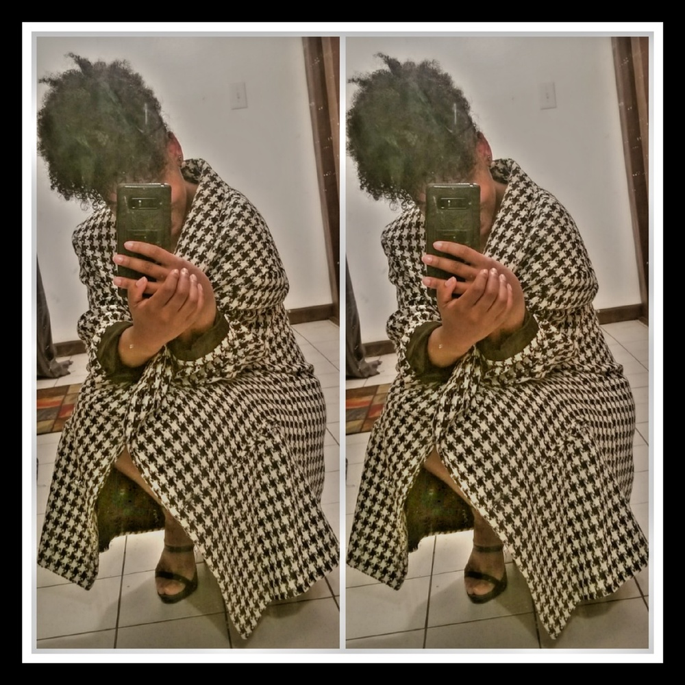 Check Mate Plus Size Blazer